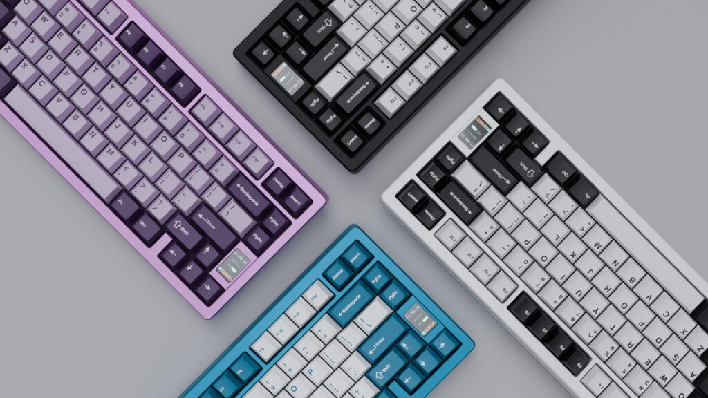 [Giveaway] Chilkeys ND75 Giveaway - 75% Full Alu Keyboard - 3 Mounting Options - LCD Screen - Quick Disassemble - 4 Colors