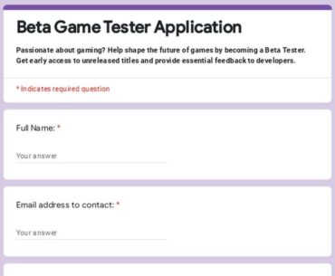 [Hiring] Video Gamer