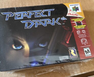 Factory Sealed Perfect Dark For N64