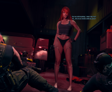 They stole her pants, They have no chance
