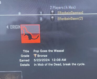 My Crowning Achievement