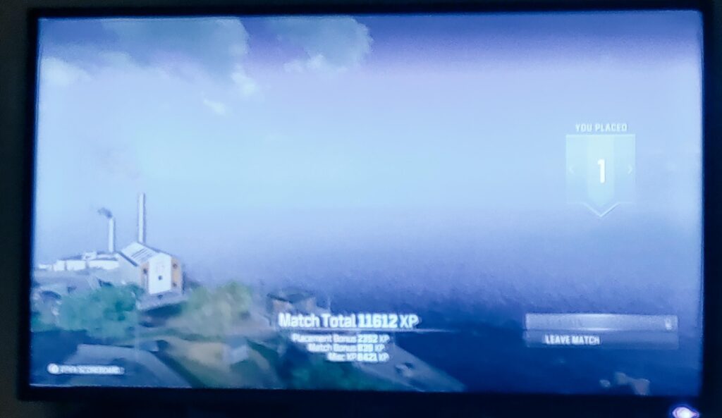 First solo resurgence win !