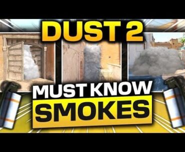 EVERY Smoke You MUST KNOW on Dust2 in CS2