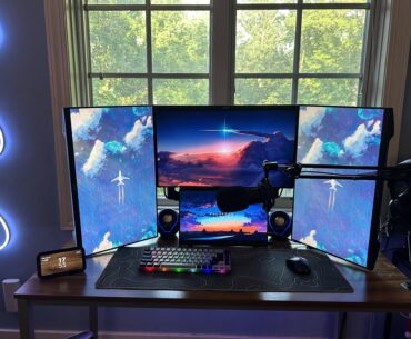 Same setup but now with a view