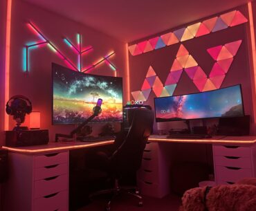 My cosy orange battlestation :)