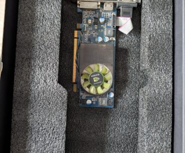 I put my first graphics card in the box of the current one