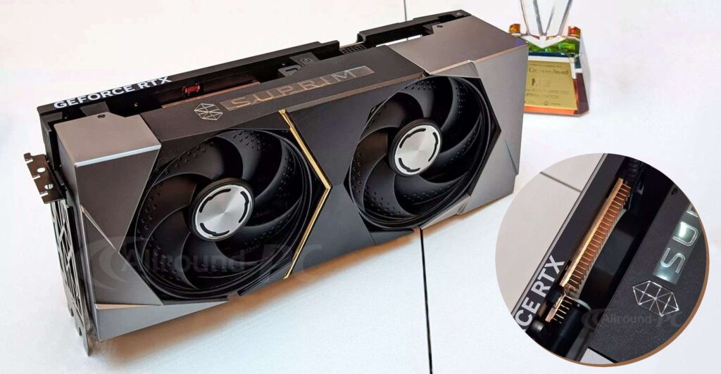 MSI RTX 4090 SUPRIM FUZION a 4.5-slot thick water-cooled GPU has been pictured