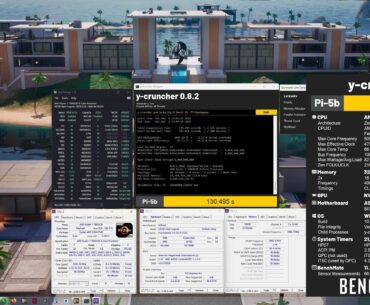 Just got 3rd place on HWBOT for Ycruncher 5B with a 7800X3D + DDR5-8000