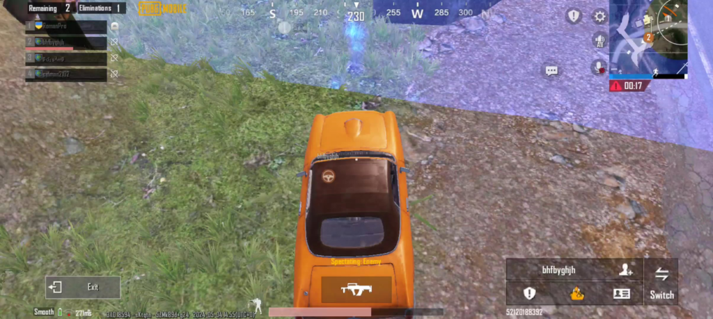 [DEMO🎥] Here's how a BOT won the chicken dinner🍗When the driver got offline I knocked down his teammate and died out of zone