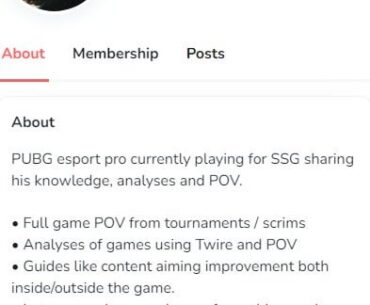 Created a Ko-Fi account where I'll be sharing my POV from tournaments/scrims with comms, share some knowledge in form of short/long video guides and do some analyses of our games and perhaps later on even members games.