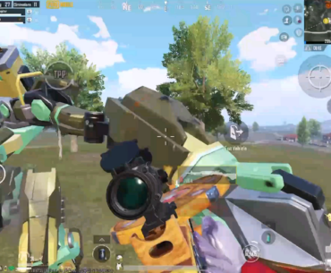 My friend figures out mecha's controls post factum