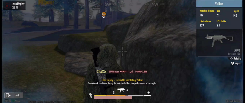 This guy is too good even his bullets move like magnets followed me.