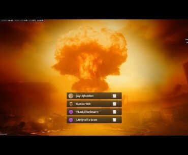 Worlds fastest WZ 3 Quads Rebirth Island Nuke - 13:08