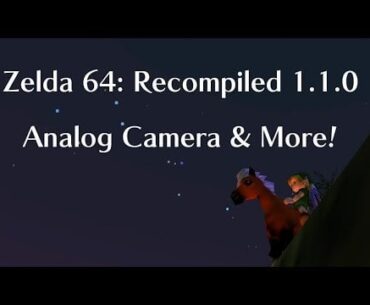 The PC port of Majora's Mask has been updated with analog camera and other cool features!