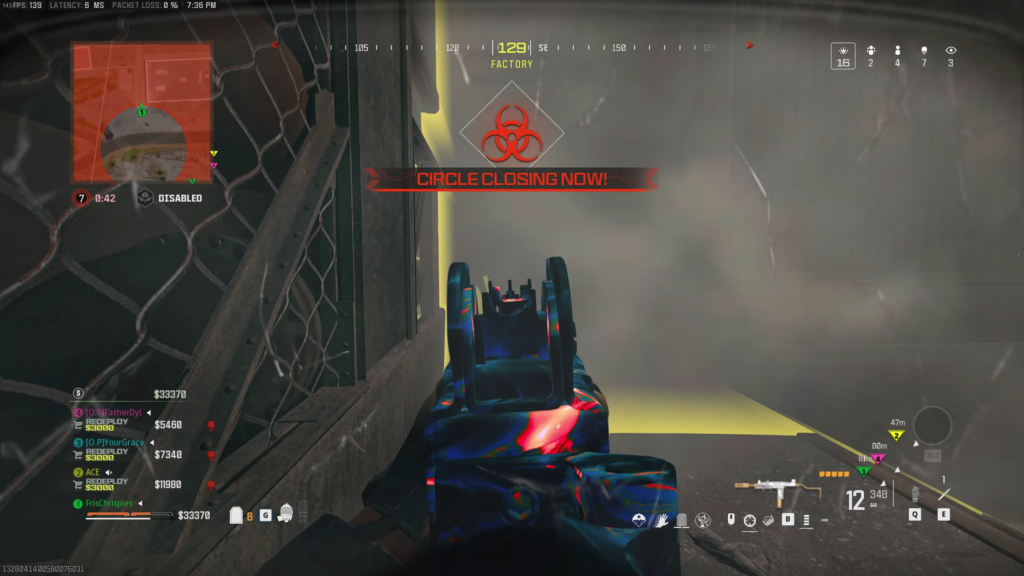 This is why you run smokes...