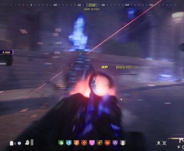 Was escorting the ACV and then YEET!