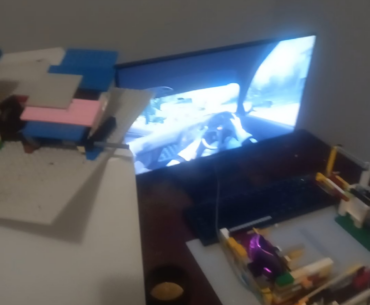I Built a Functional LEGO Racing Sim, sorry in advance for low video quality
