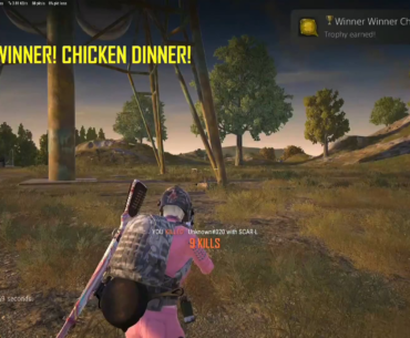 My first won game after playing pubg in ps5 for 170hr
