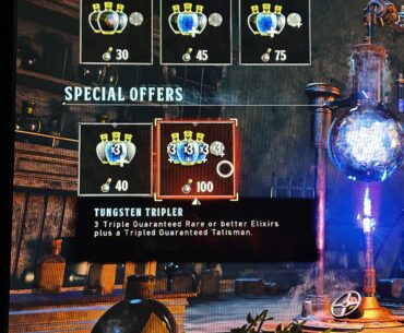 Tungsten trippler is back in case you guys were wondering!!