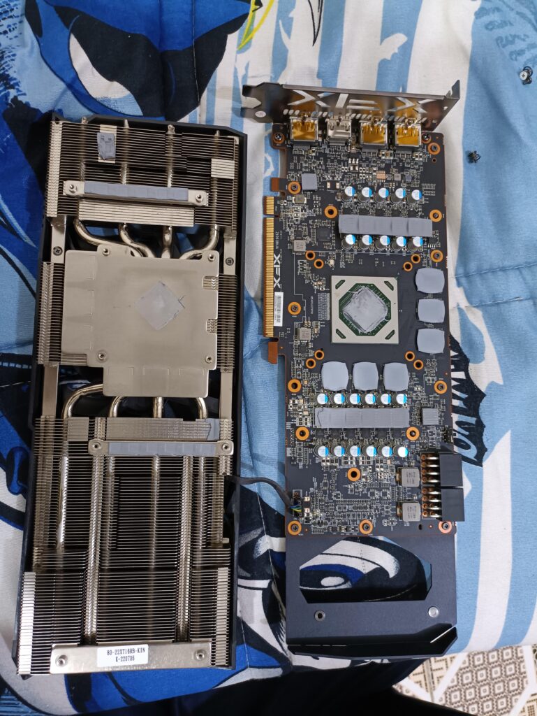 RX6700xt xfx 309 heatsink material ? RX6700xt xfx 309 heatsink material ?