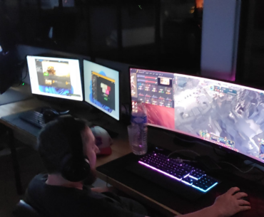 In our forties and still hosting our annual LAN party.