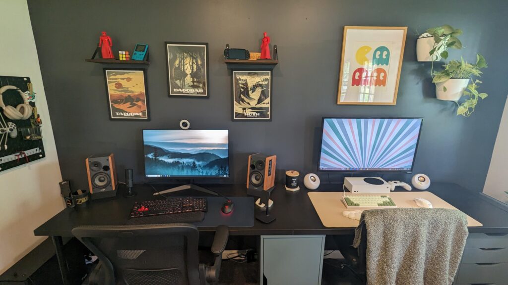 Finally finished the Battlestation for the wife and I. What do you all think?