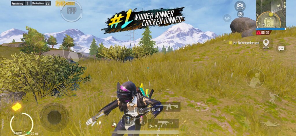 Solo Squads 29 Kills Diamond V Lobby