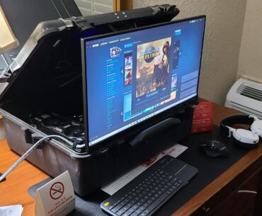 Travel Healthcare worker.... Battlestations can be mobile too right?