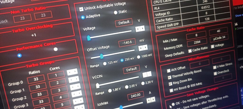 Cpu comfortable at -140v is this normal and can i go further?