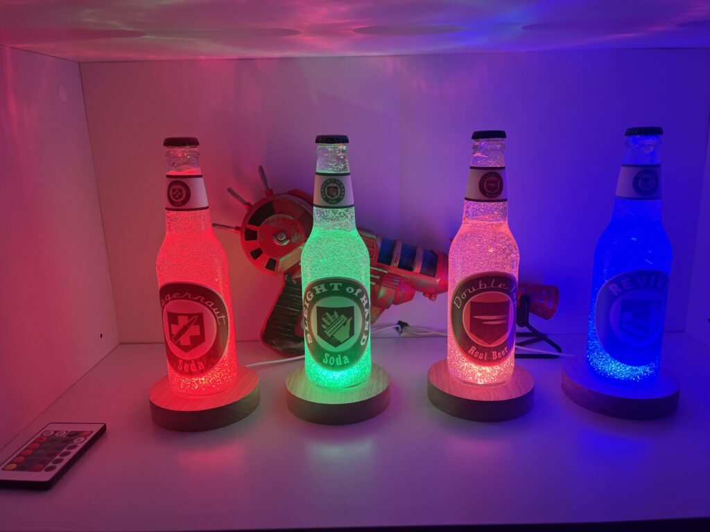 Just unboxed my raygun and perk bottles and set them up do y’all mess with them?