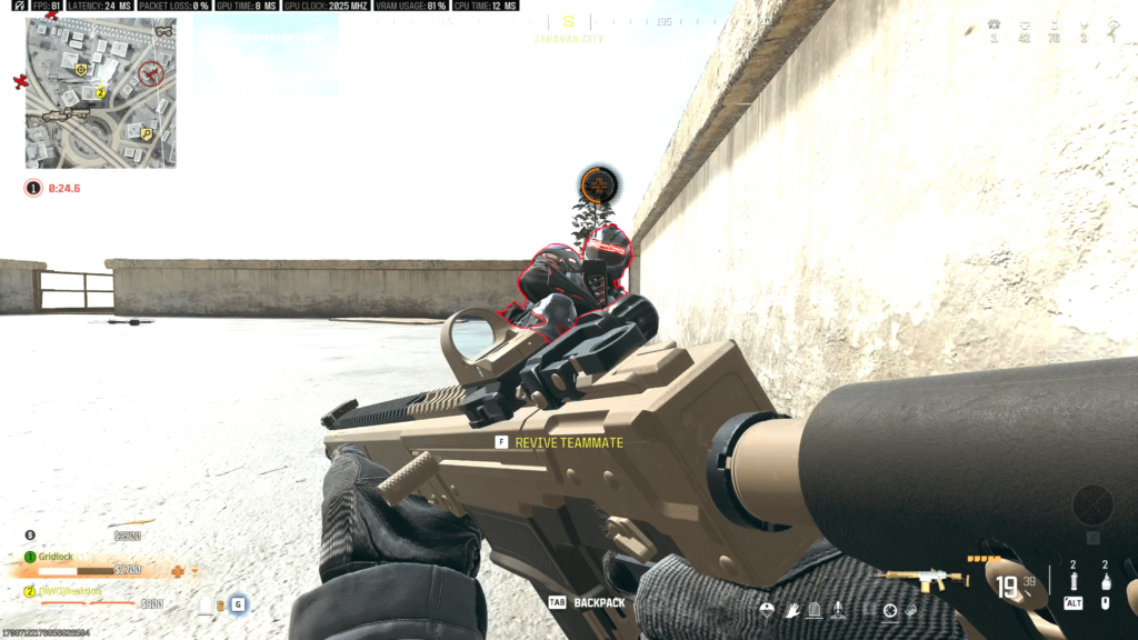 I will not stand for this! Or maybe I will stand for this! Who knows!? (Seriously, why can I sometimes revive while prone and sometimes not?)