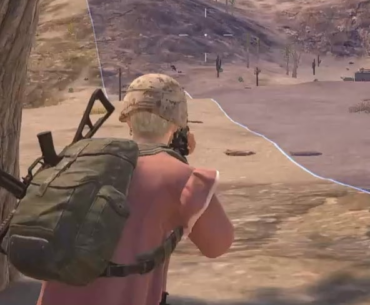 Is this a bot with weird cross hair placement or something else?