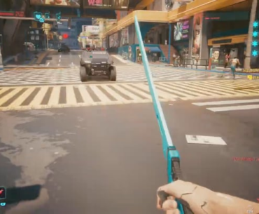 Not a great time to glitch out car
