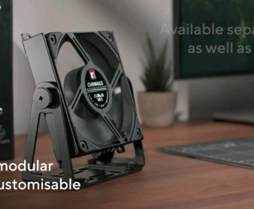 Launch-Trailer of Noctua Desk Fan:
