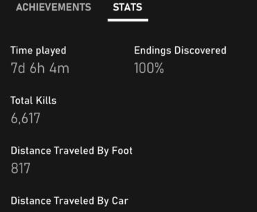 Share your stats