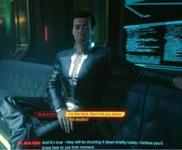 What exactly do you think Blue eyes has planned after Vs suicide mission at the Blue Palace?