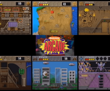 a few Nick Arcade games from 1992, forgotten to history