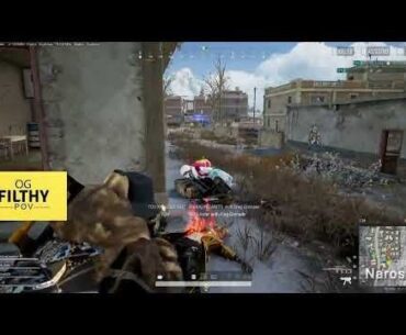 trash talking while running through a hot drop!