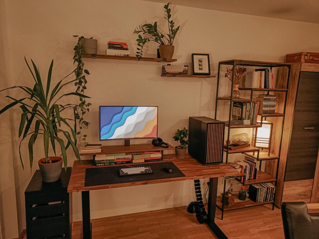 I like the relocation of my desk