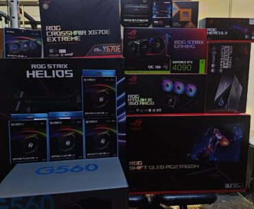 I've seen the corsair post people saying its a big waste of money, I present to you an even bigger waste of money, Full ROG Build!