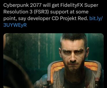 FSR 3 update is still in the works, officially confirmed
