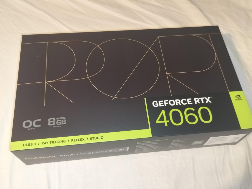 First time having a latest-gen GPU, pretty excited