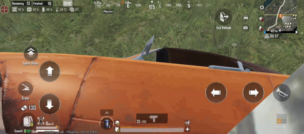 [BUG] can't exit vehicle from both seats.