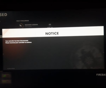 Took a break after round 80 on Firebase Z. Came back and the game isn't detecting my controller.