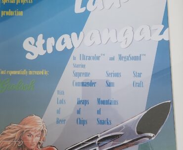 When you are 41 and your friends organise a lanparty in a vacaction home for your birthday. They even made a poster!