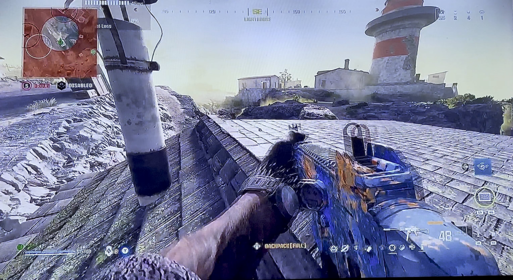 Last two players and suddenly it ends the game says I came last place ?