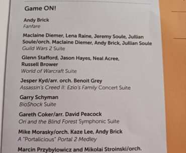 Toronto Symphony Orchestra Game On! show was amazing!