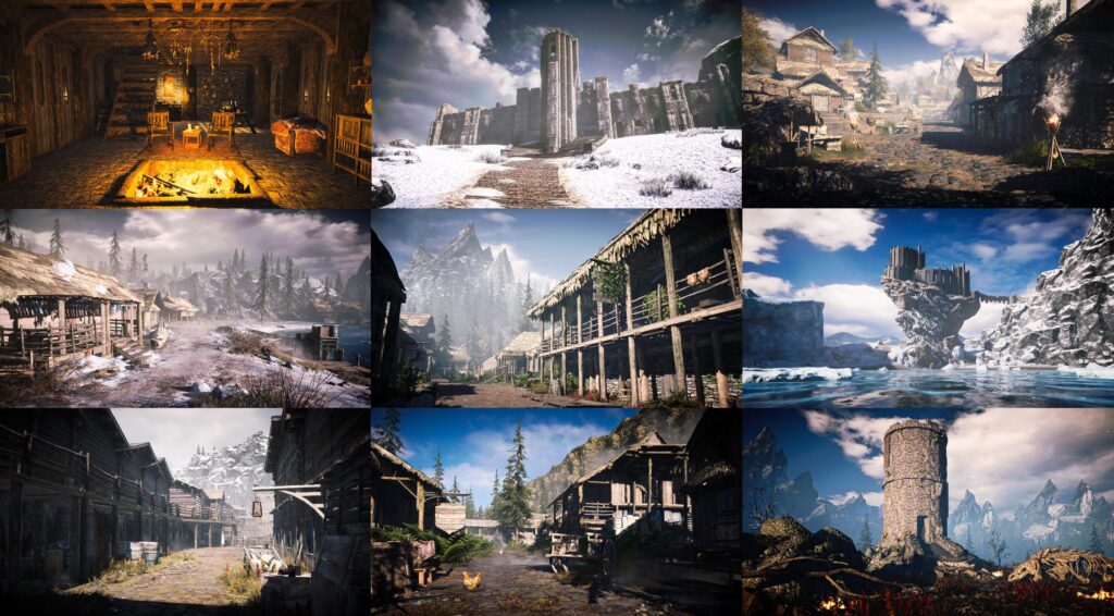 [OC] I made all of these Skyrim scenes in Far Cry 5!