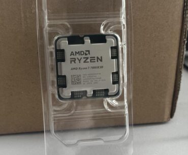 I received my 7800x3d from Aliexpress