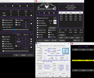 I7-7500U undervolt Edp other Help please :)